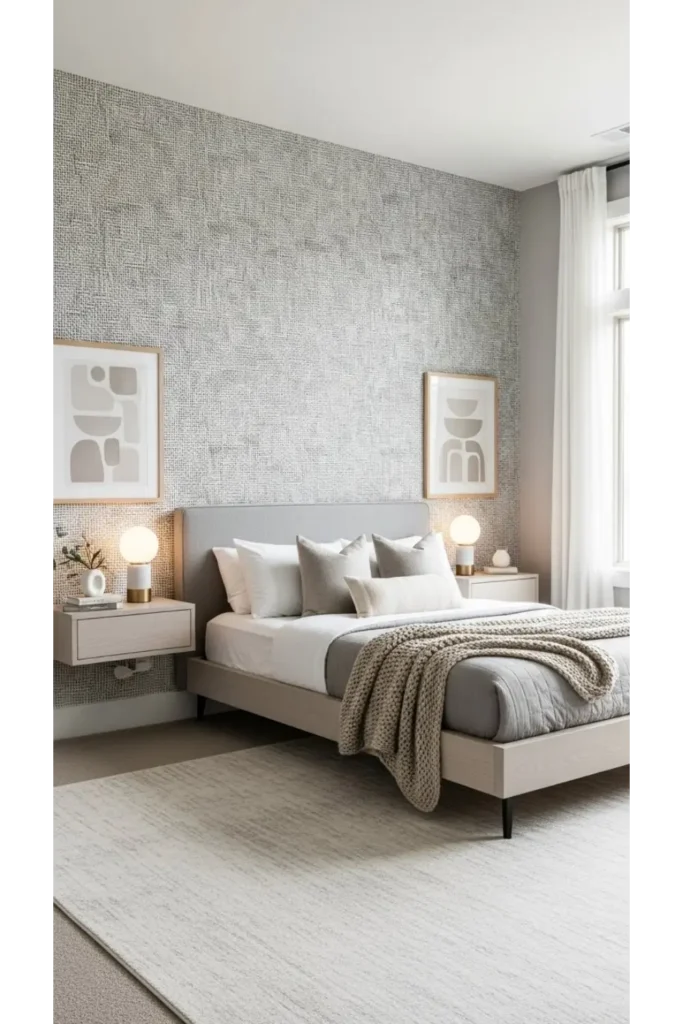 Accent Walls with Subtle Texture
