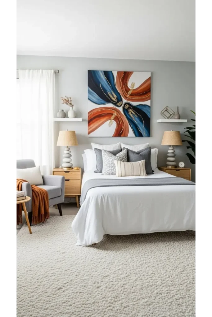 Artistic Accent Bedroom