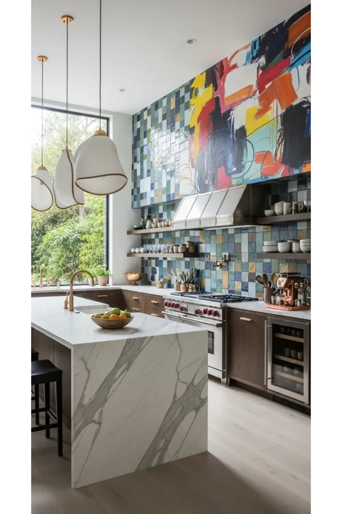 Artistic Custom Detail Kitchen