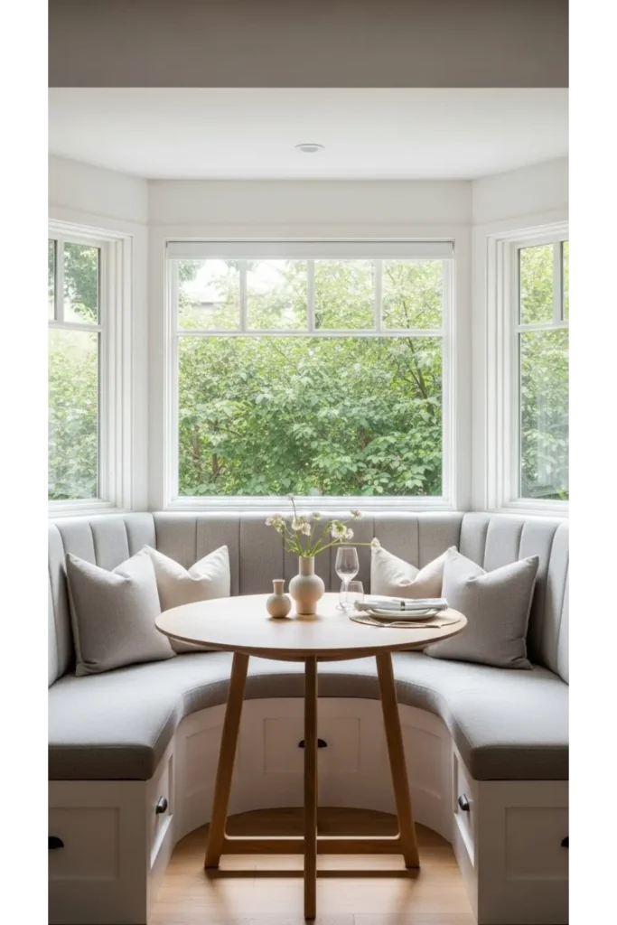  Bay Window Dining Area
