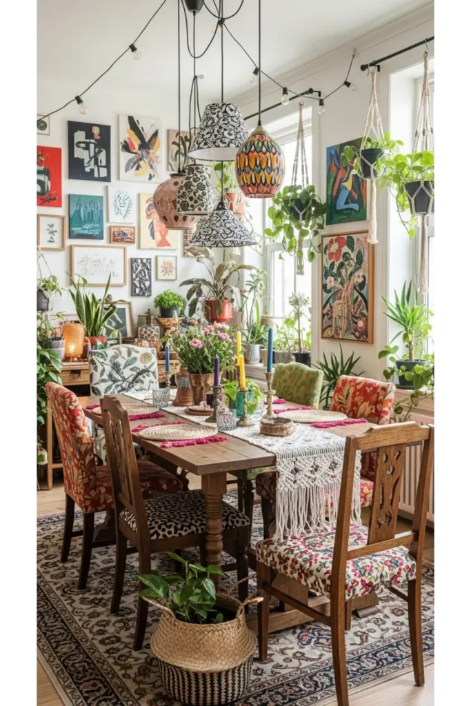 Bohemian Dining Room