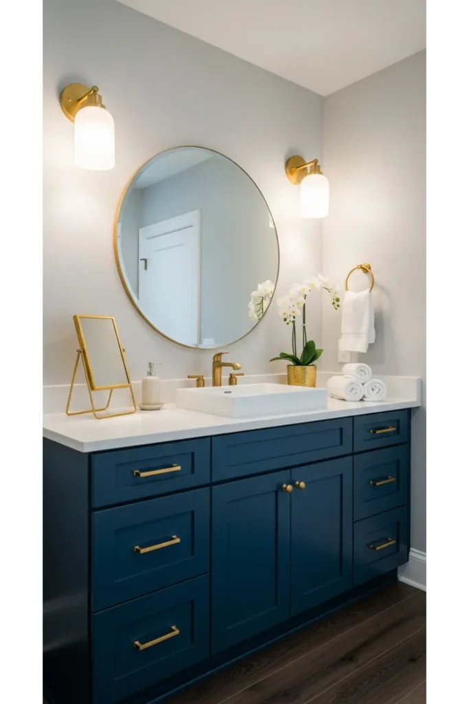 Bold Color Vanity Statement