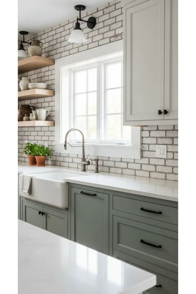  Brick or Stone Backsplash