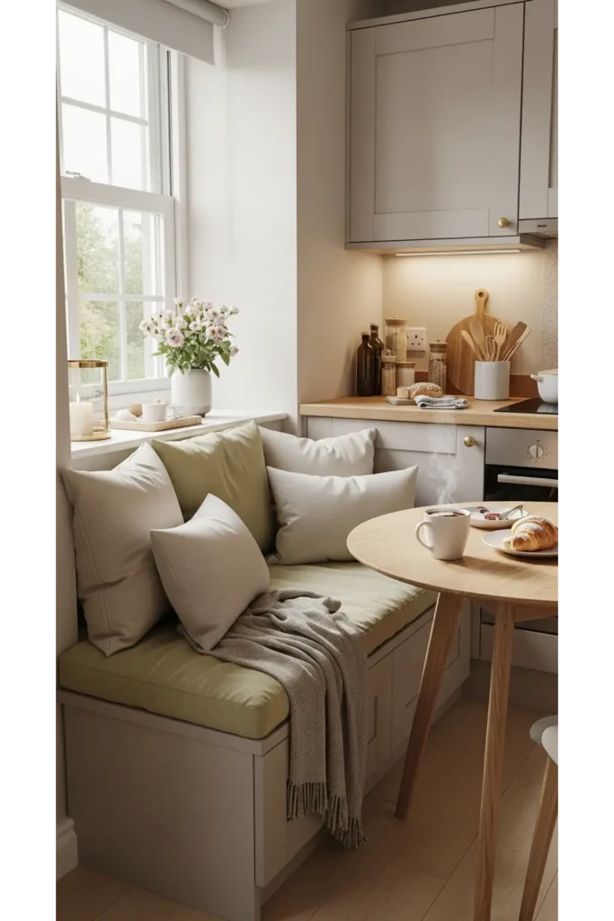 Built In Seating for Multifunctional Use