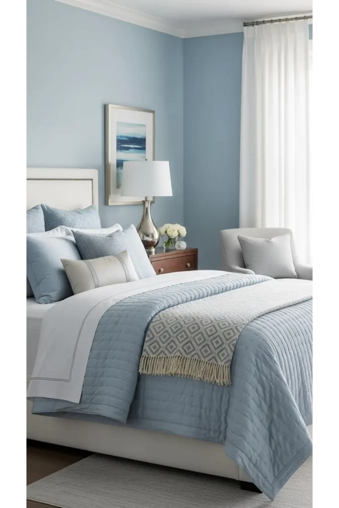 23 Bedroom Designs Combine Comfort Elegance 14 Calm Blue Elegance