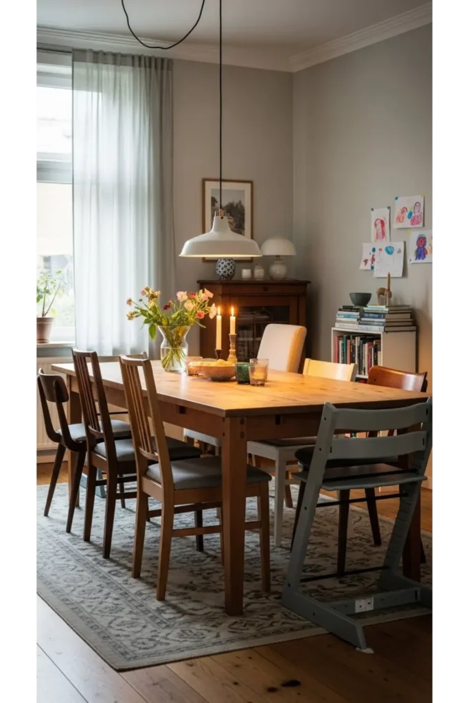 Casual Family Dining Room