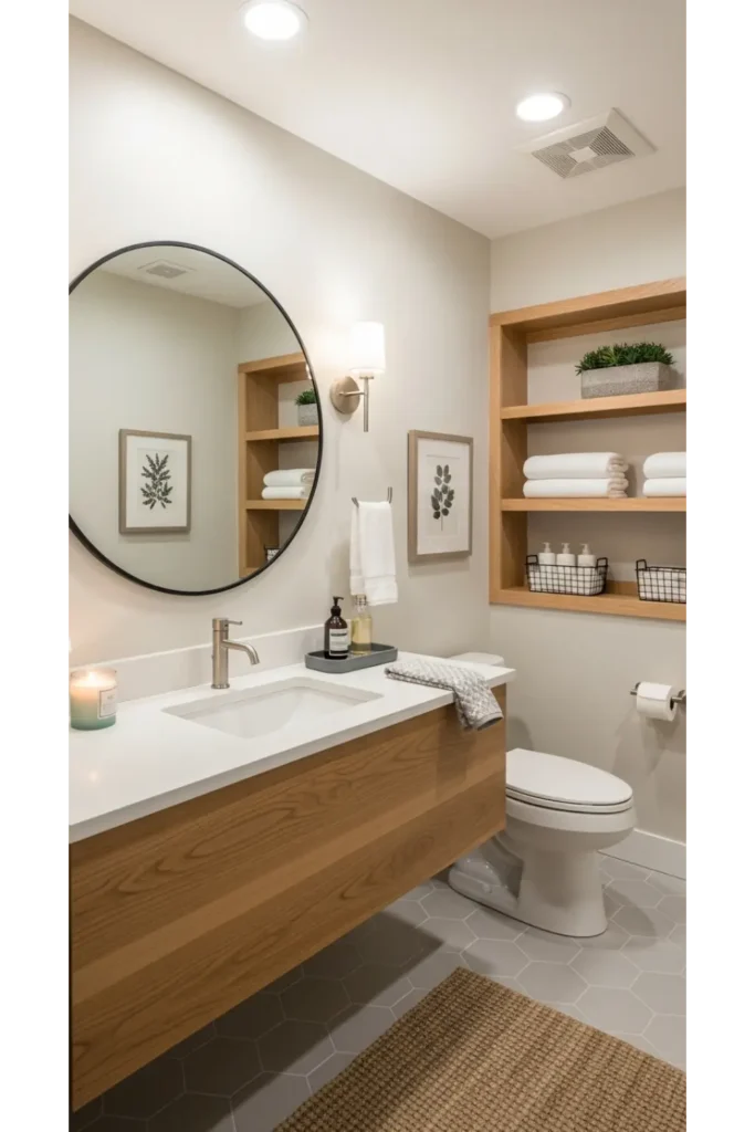 Clear and subtle organization cues