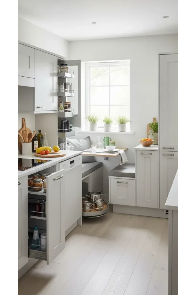 Compact Small Space Kitchen Design