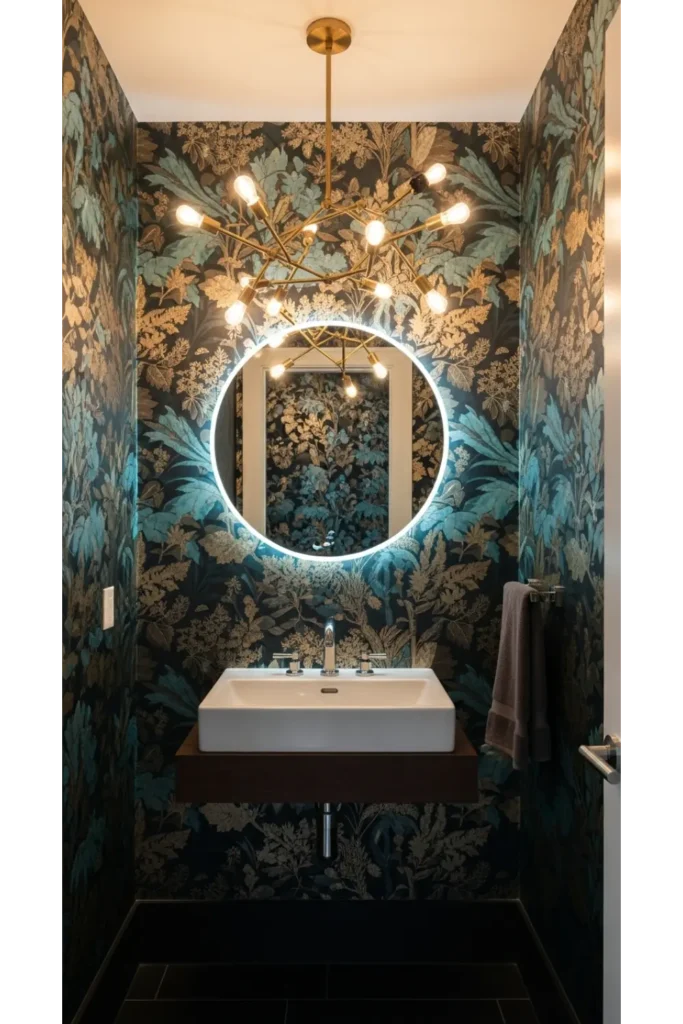 Compact powder room drama