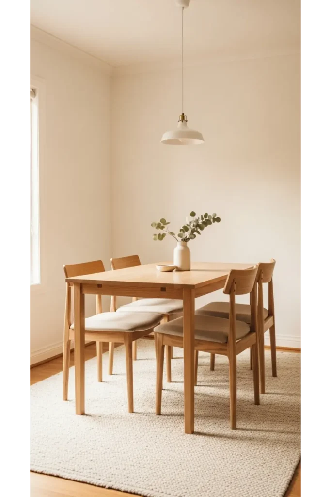 Compact rug placement