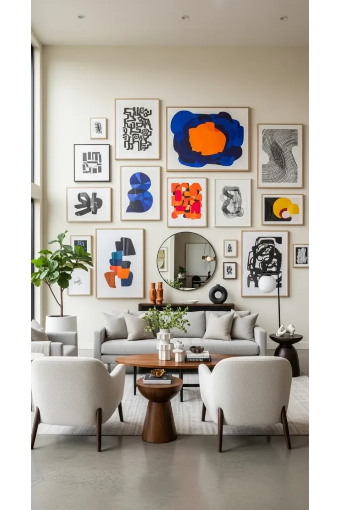 21 Interior Design Living Room Inspirations 5 Contemporary Living Room With Statement Art