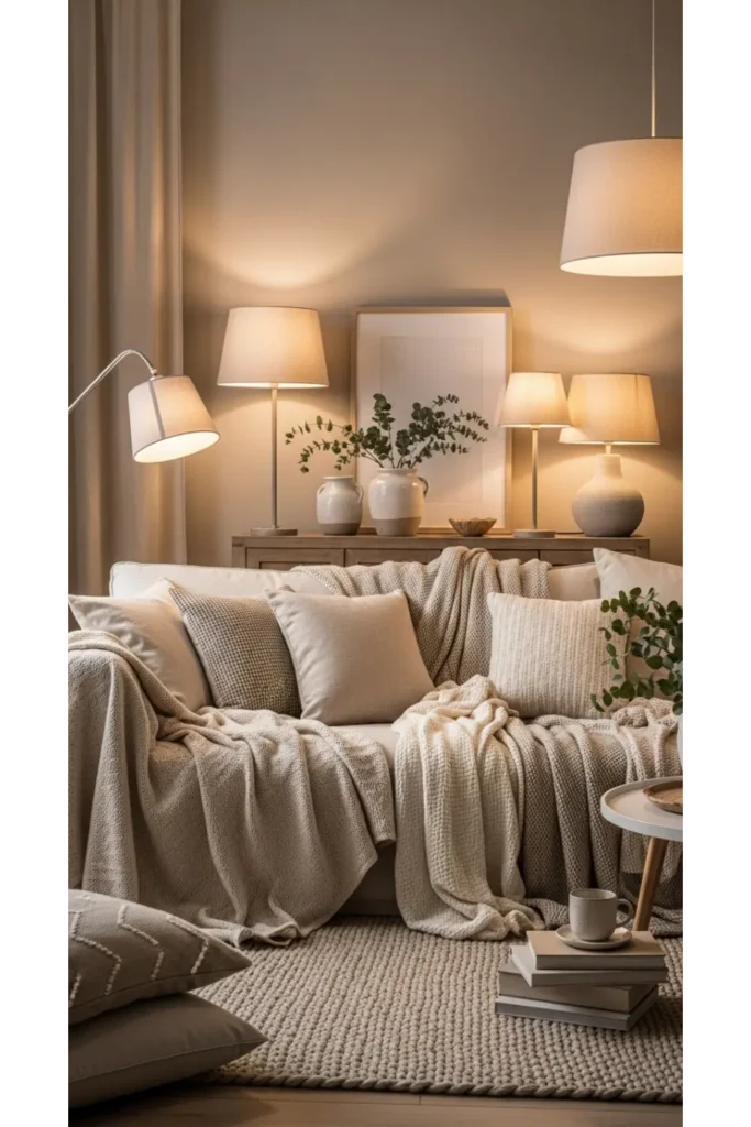 21 Interior Design Living Room Inspirations 4 Cozy Neutral Living Room Retreat