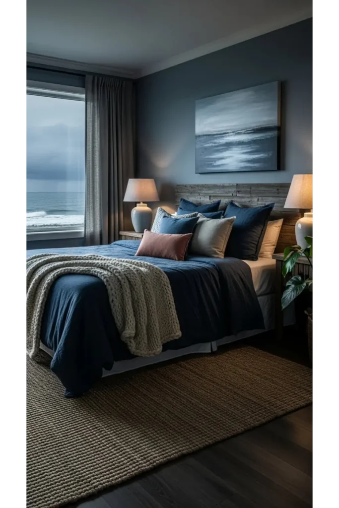 23 Moody Bedroom Inspirations For Dramatic Look 20 Dark Coastal Bedroom