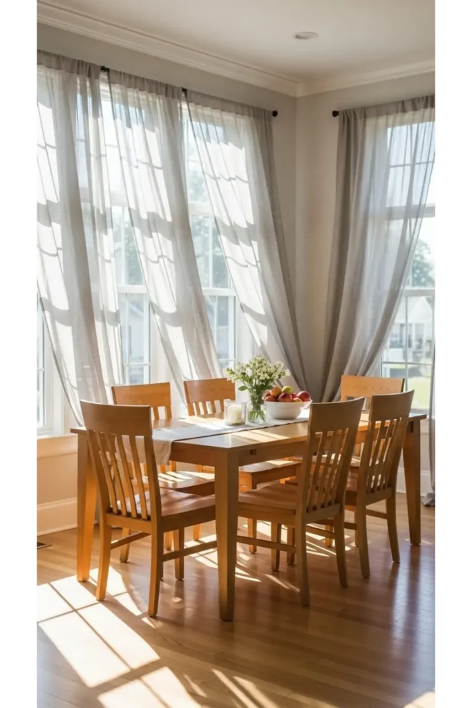  Dining Room with Natural Light