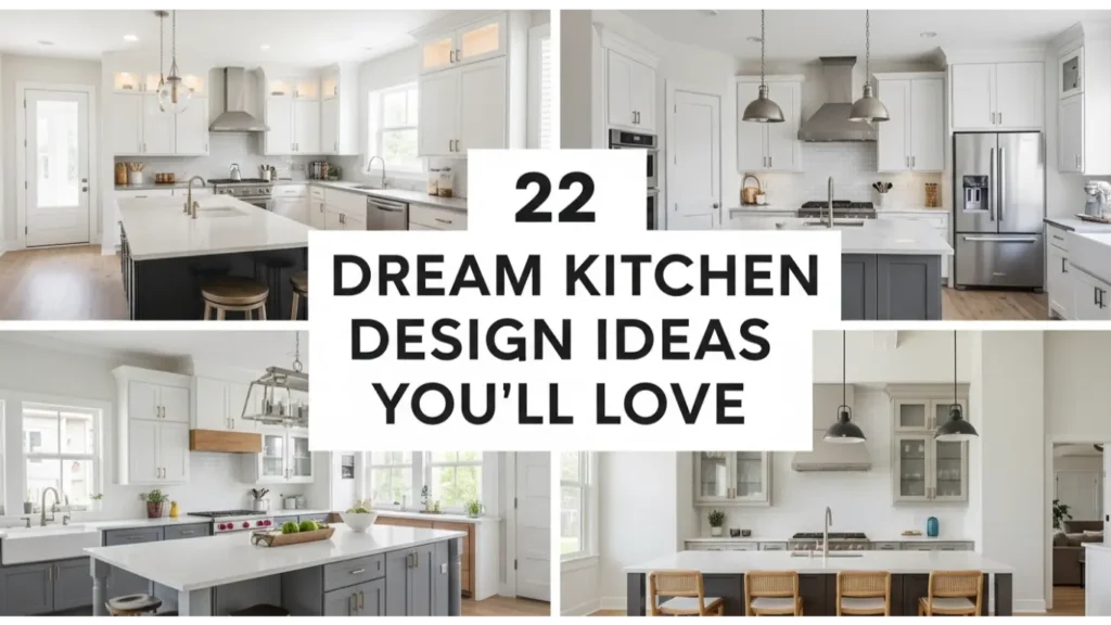 22 Dream Kitchen Design Ideas You'll Love 6 Dream Kitchen Design Ideas