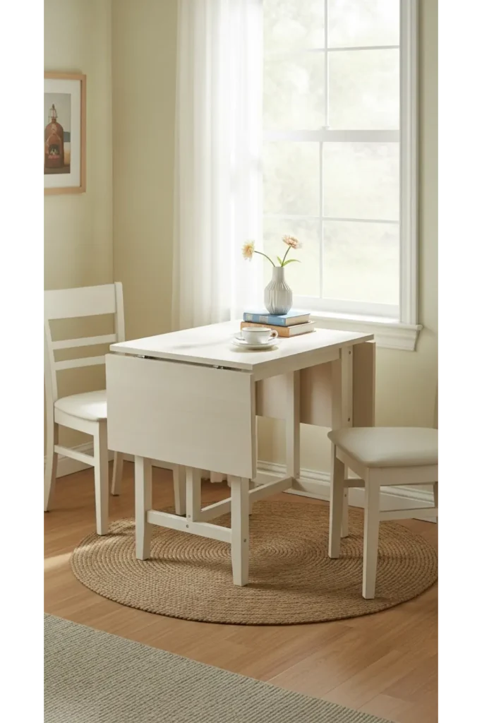 Drop Leaf Table for Flexible Use