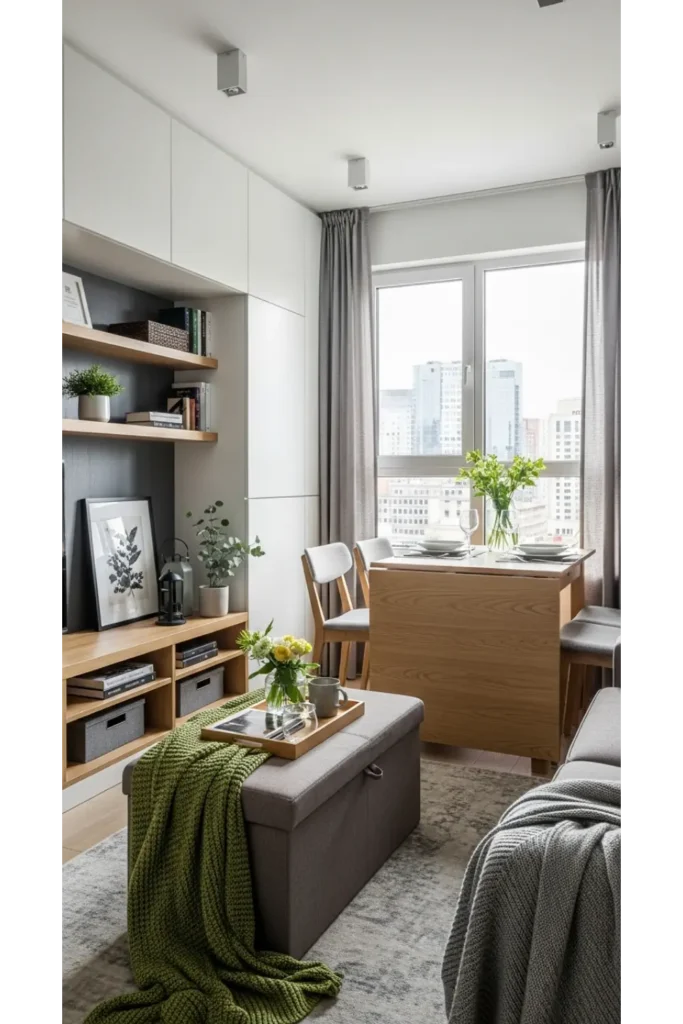 23 Small Living Room Dining Room Combo Layouts 13 Dual Purpose Furniture Pieces