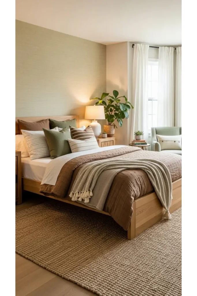 23 Bedroom Designs Combine Comfort Elegance 8 Earth-toned Calm Bedroom