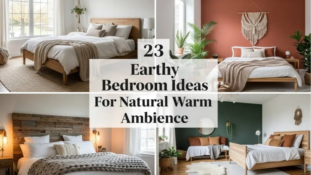 Earthy Bedroom Ideas For Natural Warm Ambience