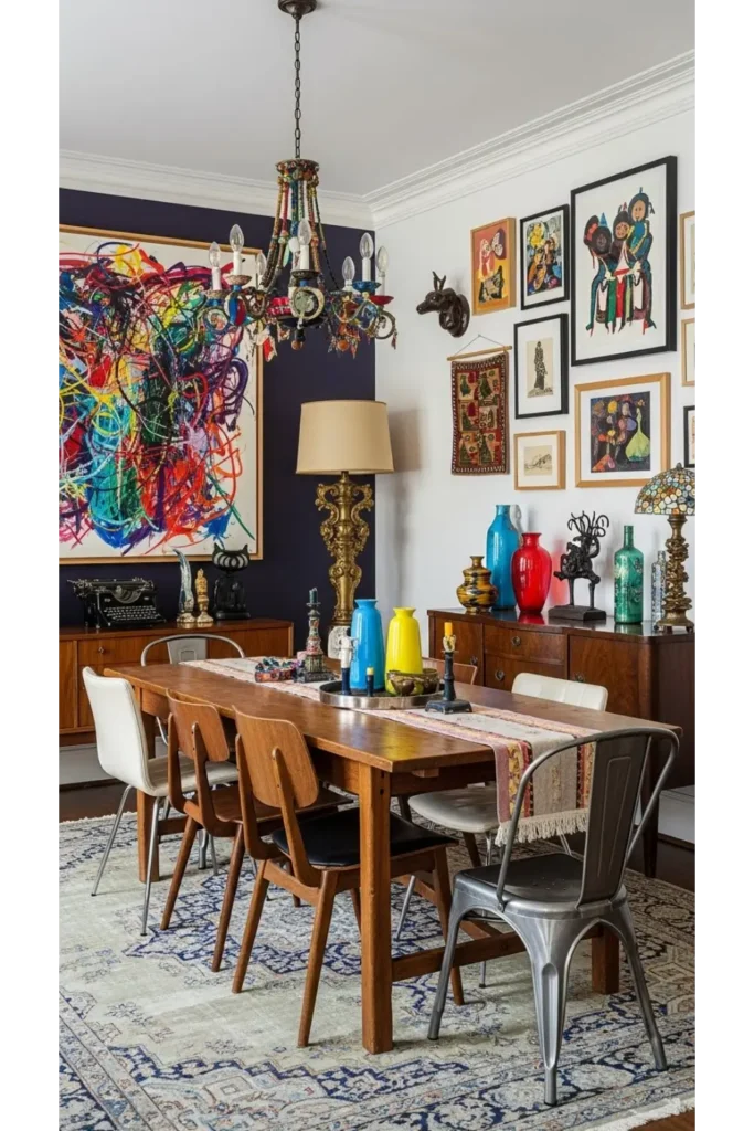 Eclectic Dining Room