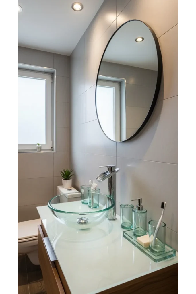 Glass Fixtures That Reduce Visual Clutter