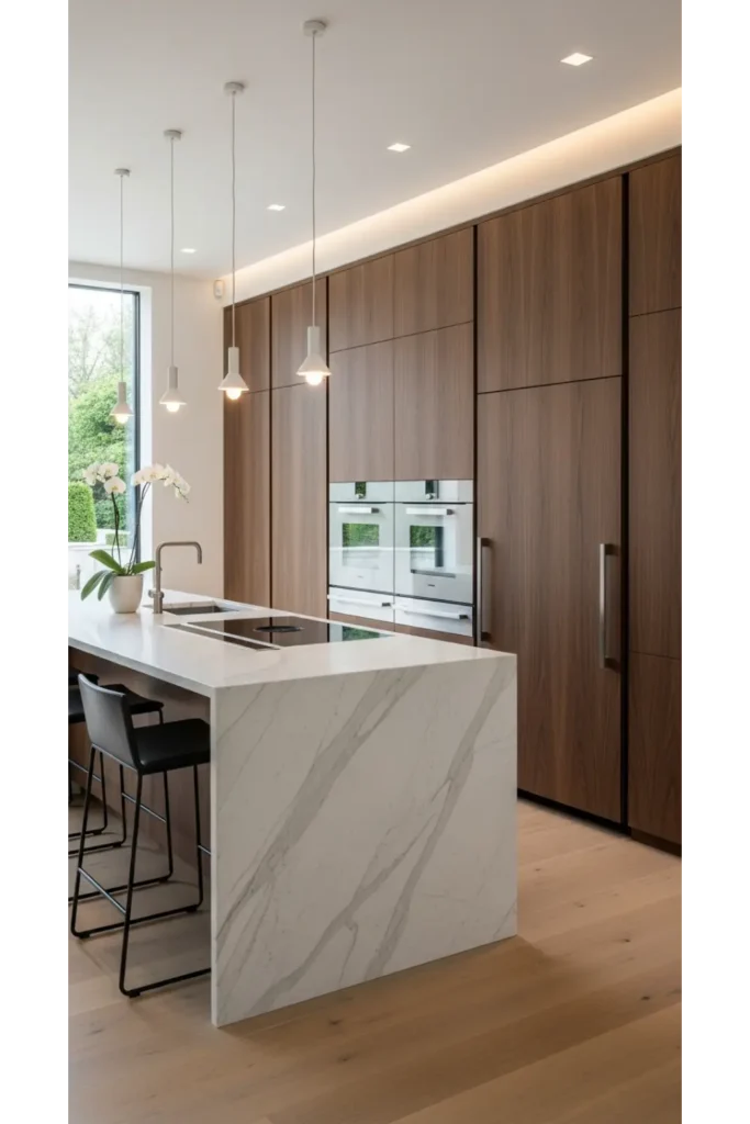 Hidden Storage Luxury Kitchens