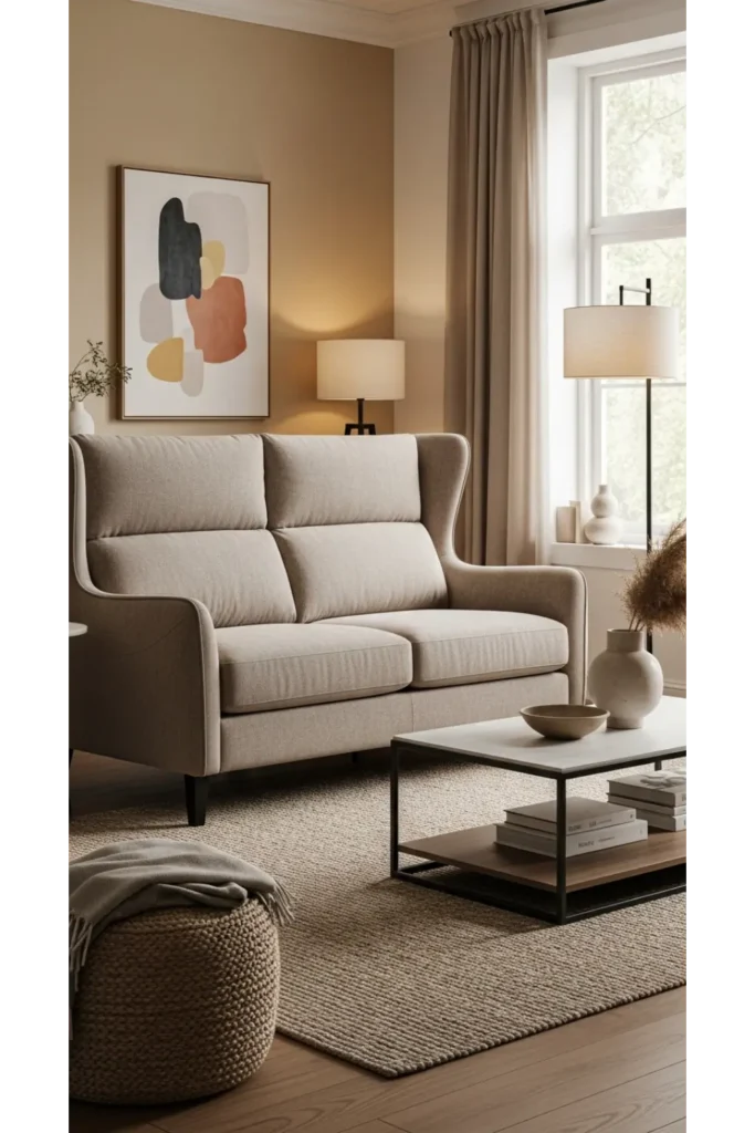 High Back Sofa for Extra Support