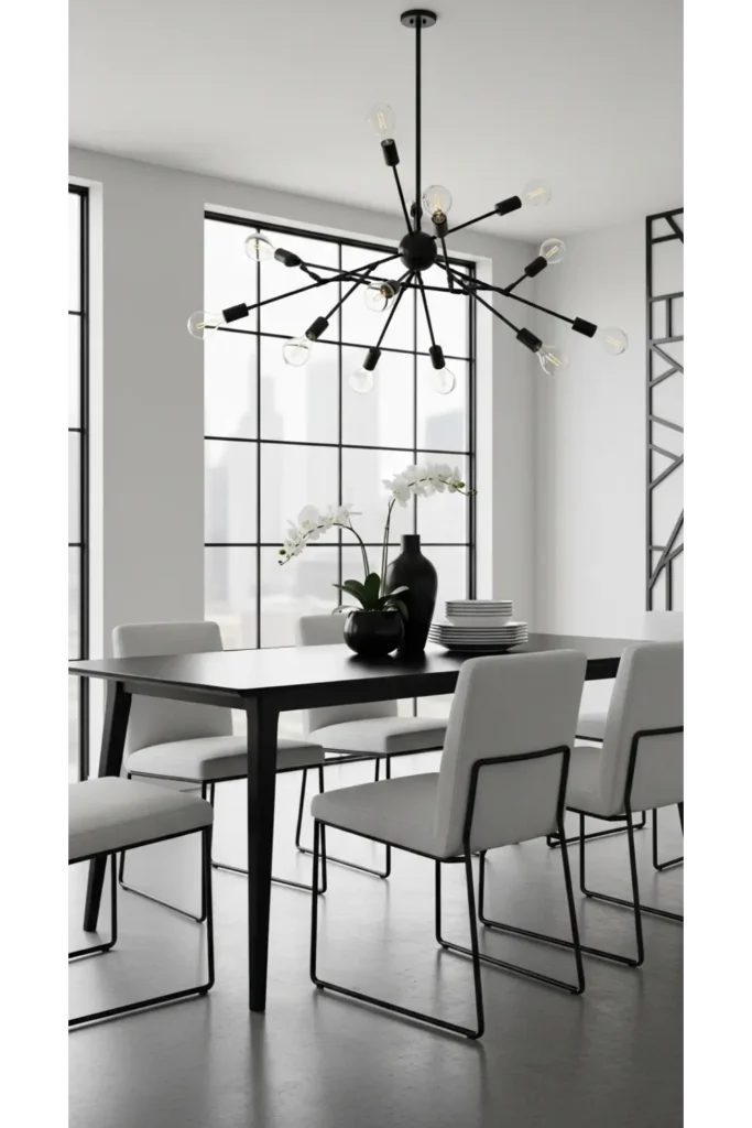 22 Dining Room Design Inspirations Modern Homes 15 High Contrast Design