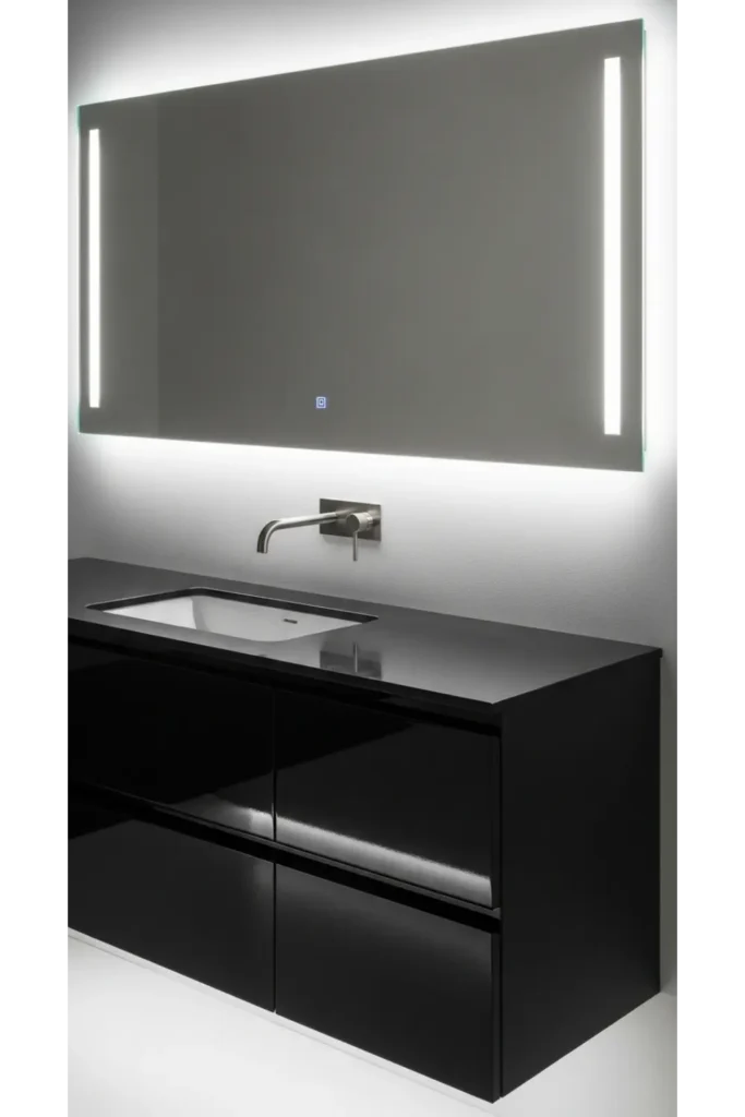 High Gloss Vanity Finish