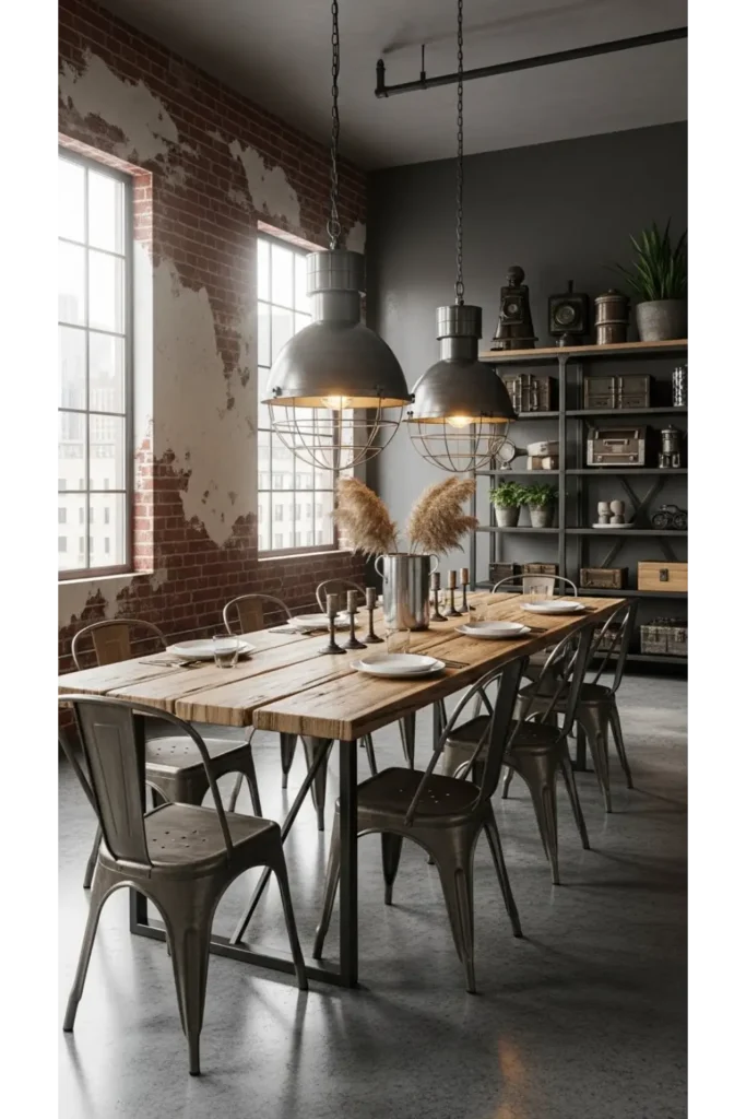 Industrial Dining Room