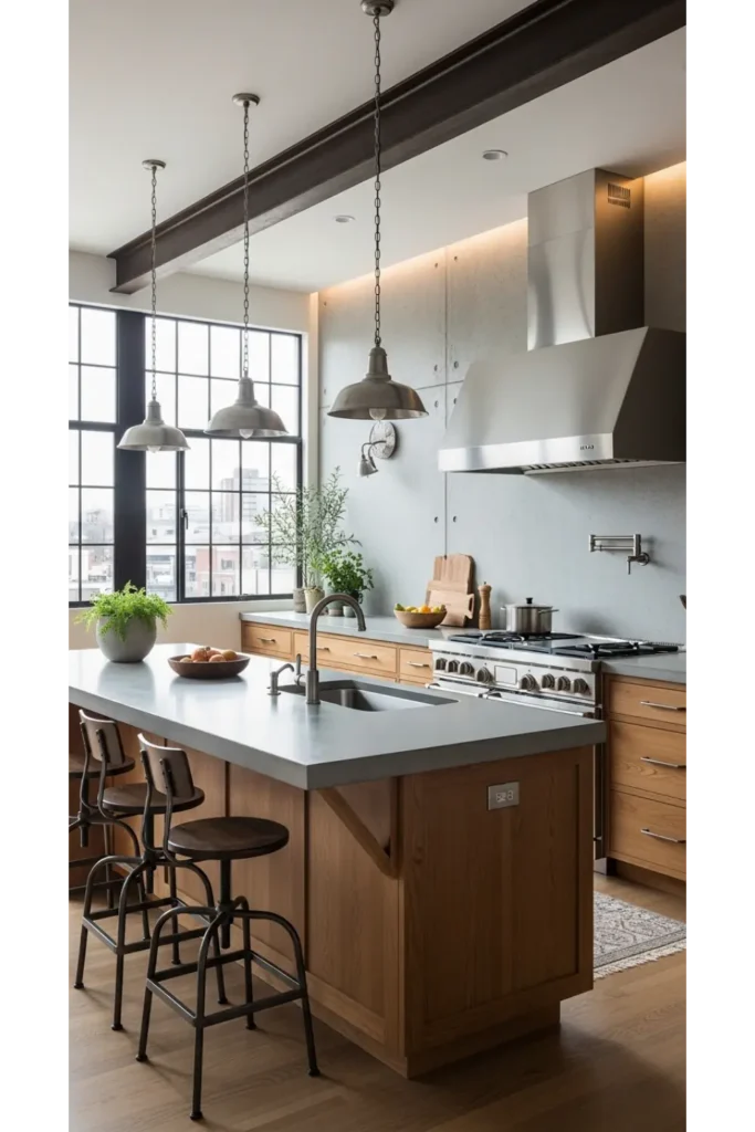 Industrial Inspired Touches