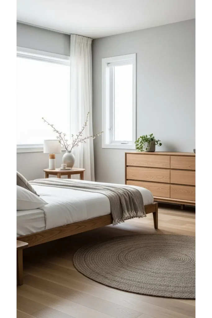 Japandi Bedroom With Timeless Simplicity