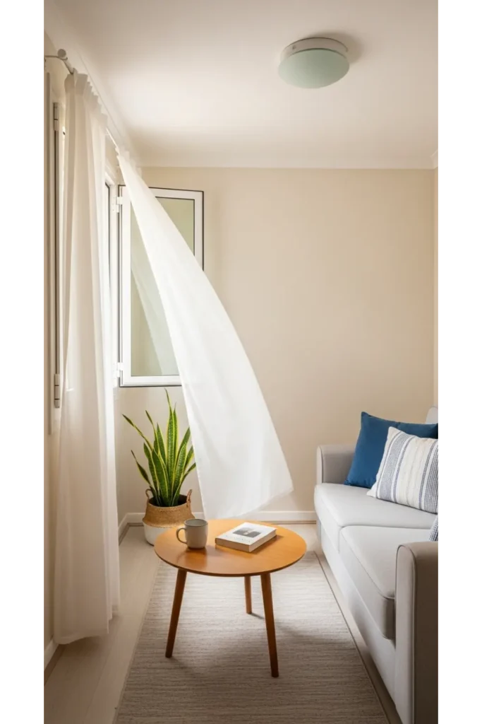 23 Small Living Room Ideas Maximize Every Inch 9 Keep Window Treatments Minimal