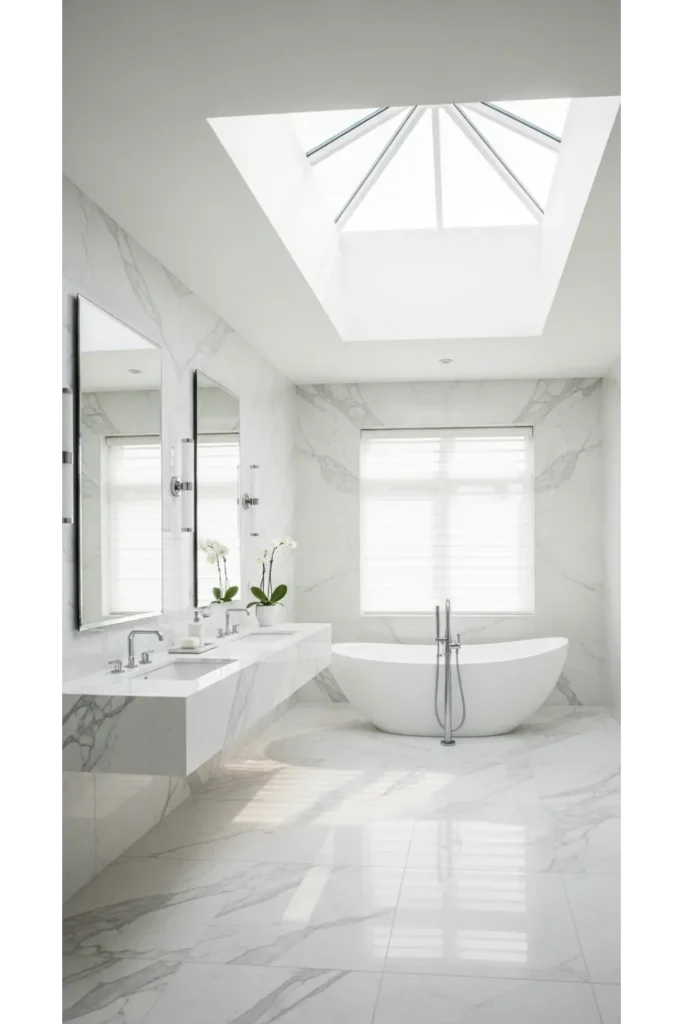 Light Filled Bathroom
