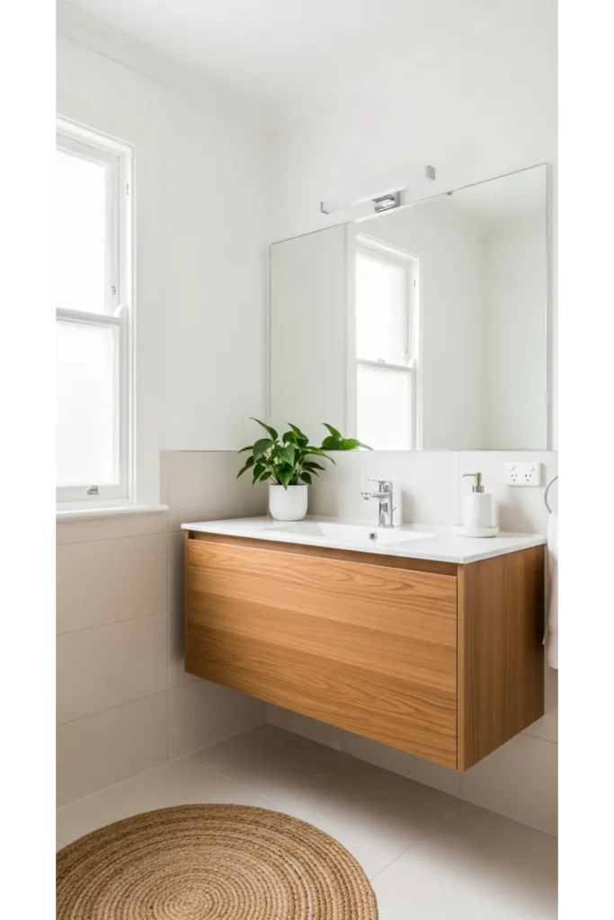 Light-filled neutral retreat