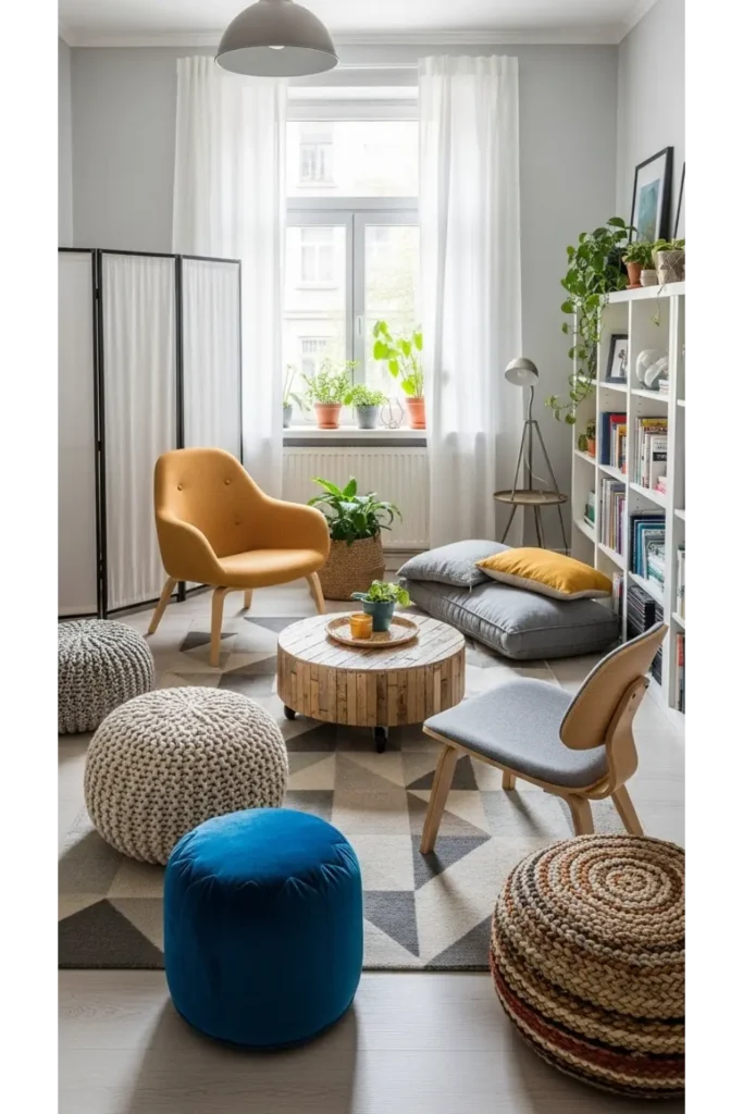 23 Challenges of a Small Living Room (Solved) 9 Limited Seating Options