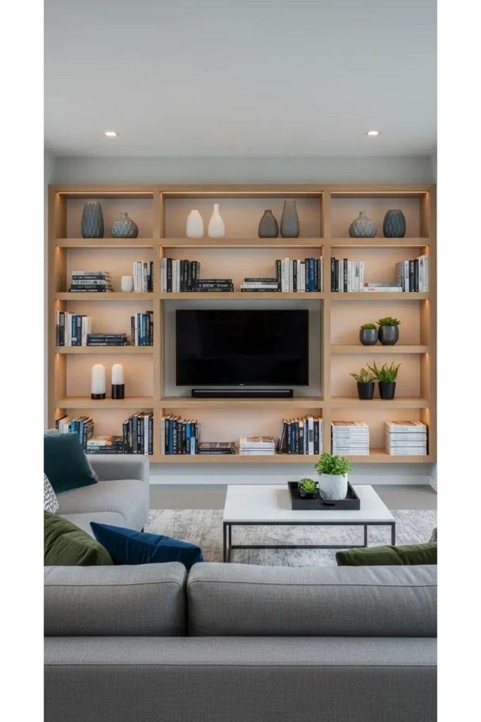 21 Interior Design Living Room Inspirations 17 Living Room With Built In Storage