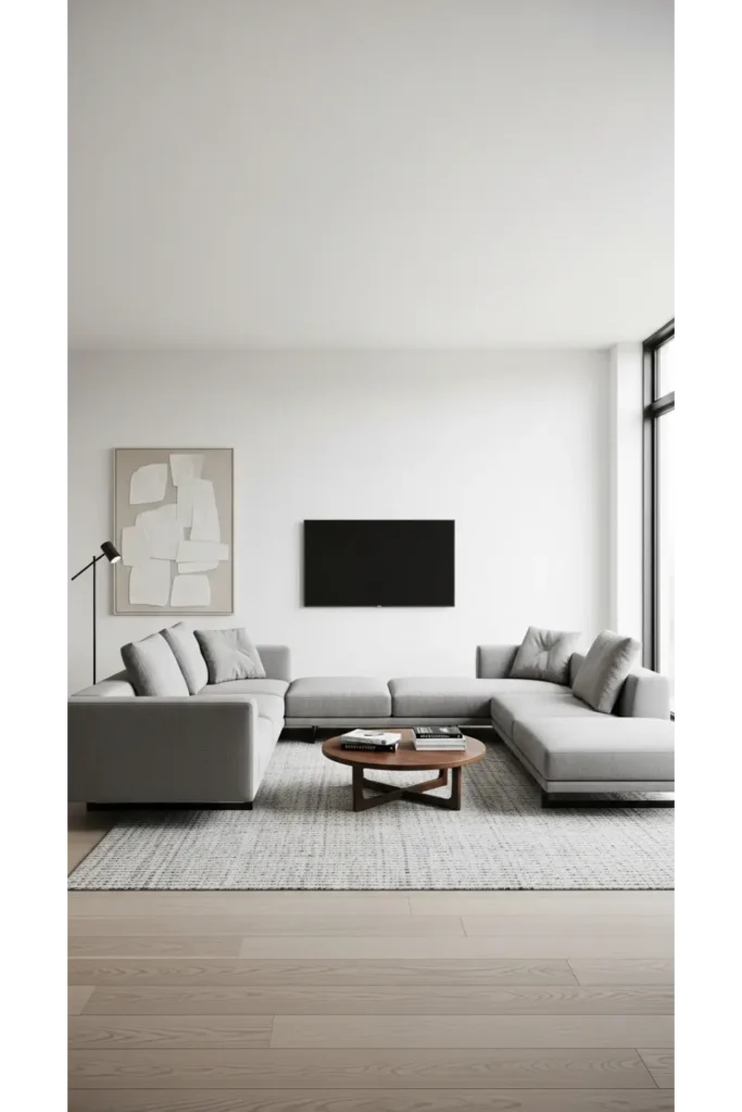 Low Profile Seating for Visual Balance