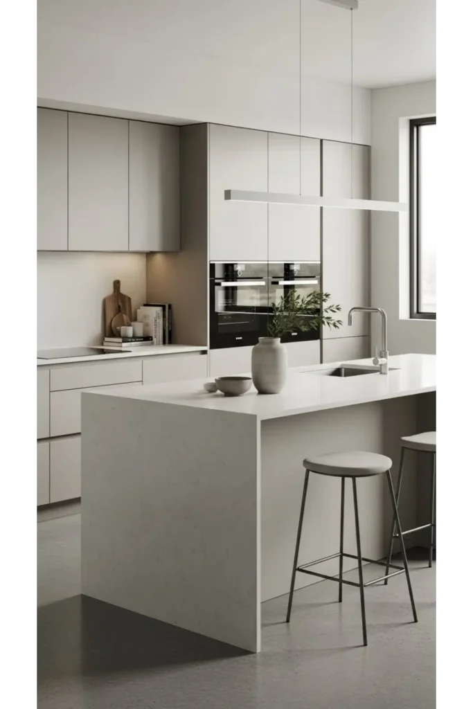 22 Kitchen Cabinet Design Ideas Modern Homes 4 Matte Finish Cabinets With Subtle Texture