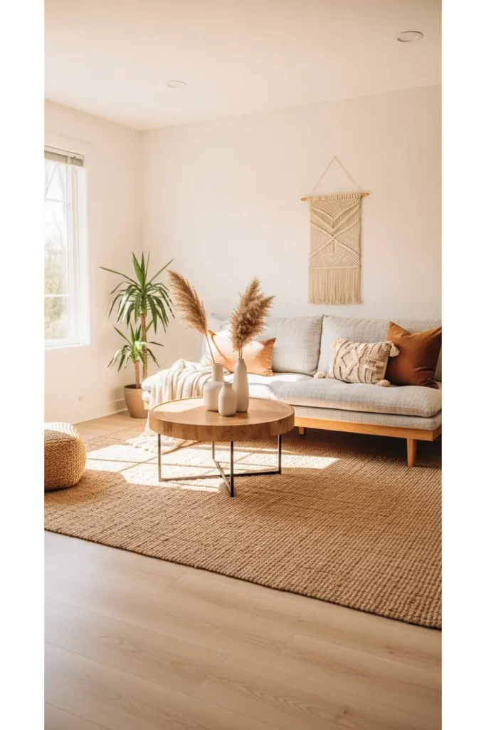 22 Boho Living Room Designs Relaxed Chic Vibes 17 Minimal Clutter With Thoughtful Pieces