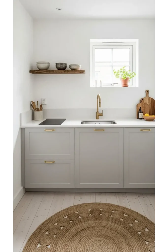 23 Small Kitchen Decor Ideas Big Style You’ll Love 11 Minimal Hardware With Strong Presence