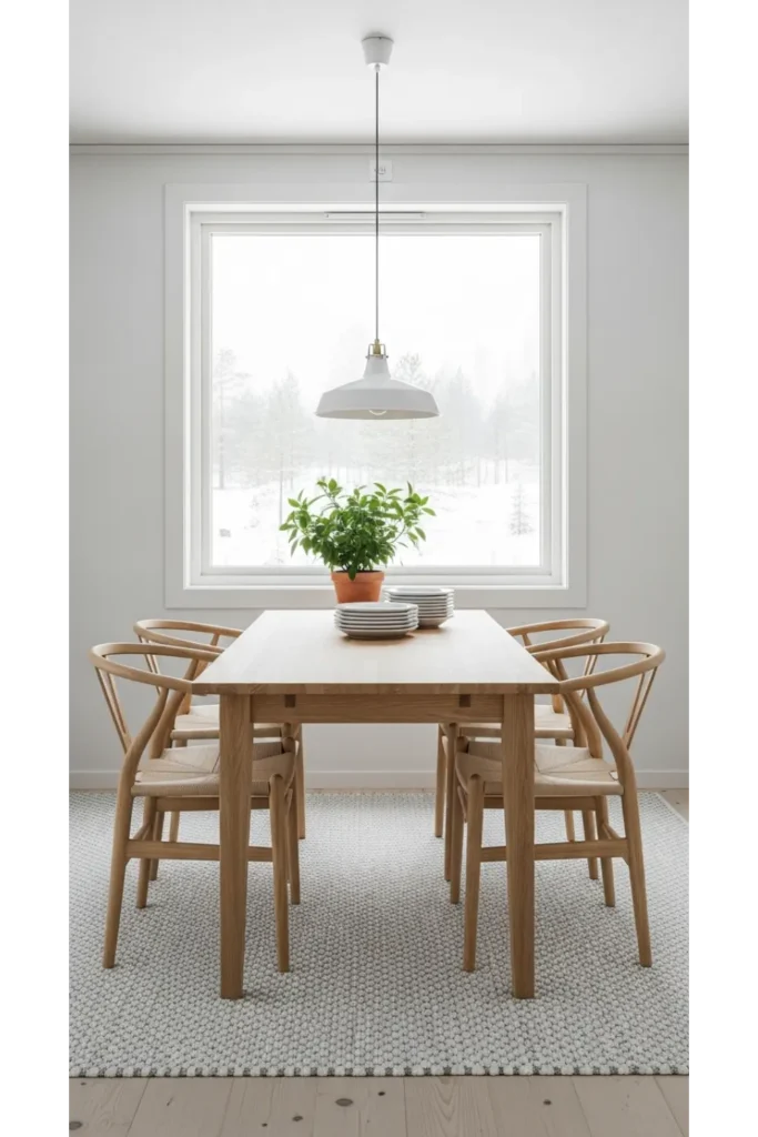 Small Dining Room Design Inspirations 20 Ideas 7 Minimal Scandinavian Style