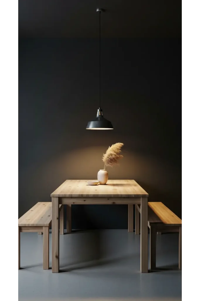 Moody Dining Room Designs Bold Look 23 Ideas 10 Minimalist Dark Dining Room