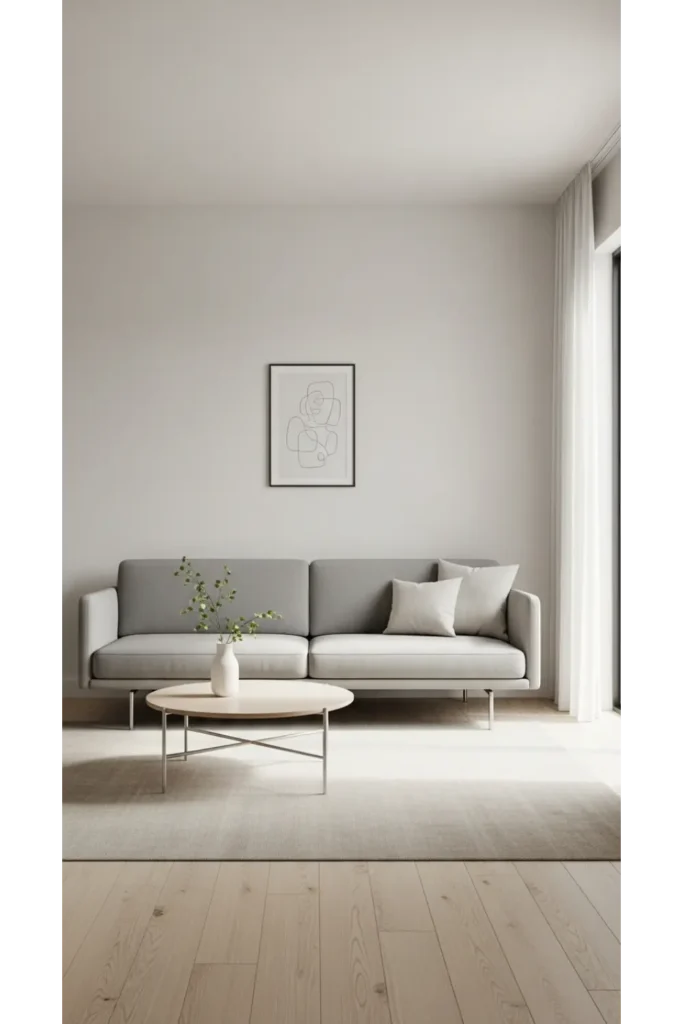 Minimalist Sofa With Thoughtful Comfort