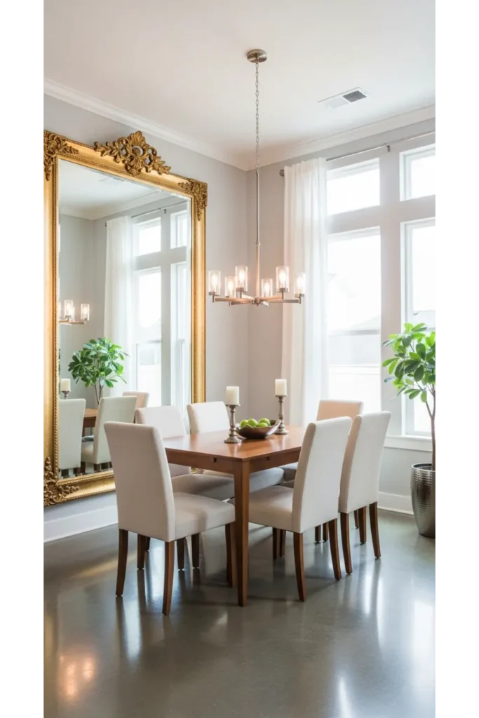 Small Dining Room Design Inspirations 20 Ideas 6 Mirror Enhanced Space