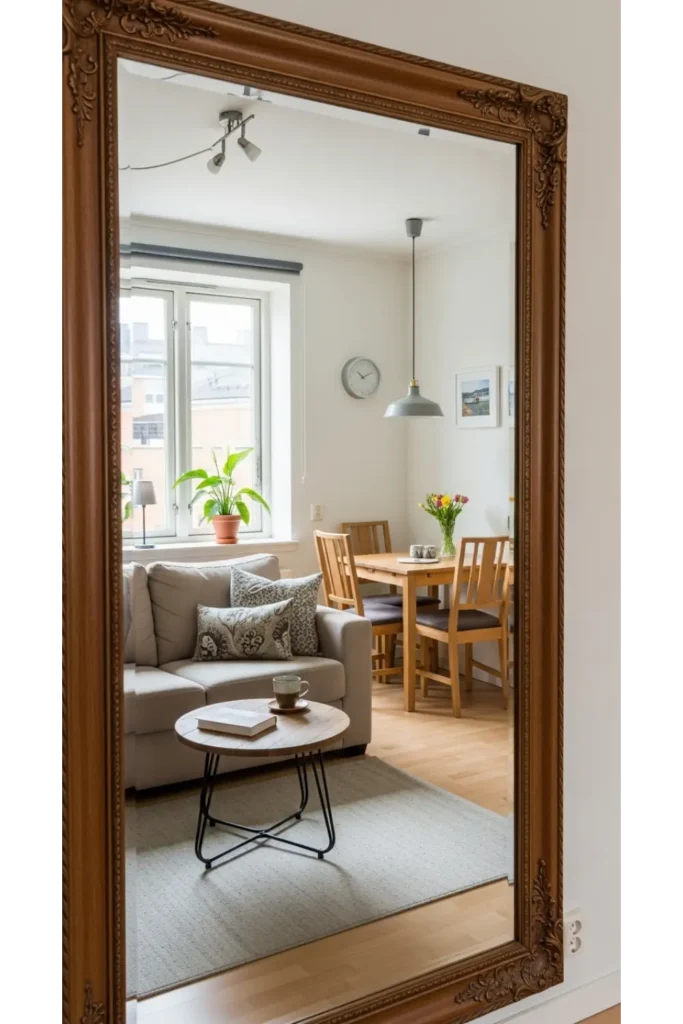 23 Small Living Room Dining Room Combo Layouts 22 Mirror Placement For Depth