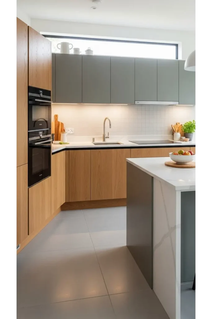 22 Kitchen Cabinet Design Ideas Modern Homes 14 Mixed Material Cabinet Fronts