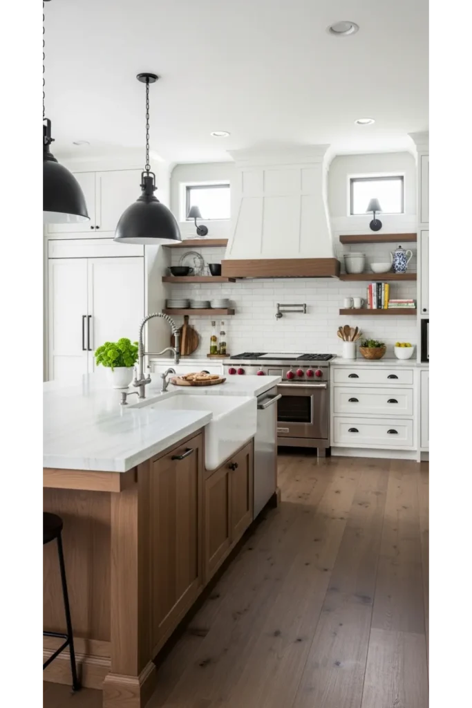 Modern Appliances with Farmhouse Styling