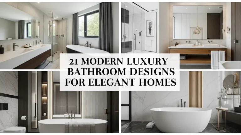 Modern Luxury Bathroom Designs