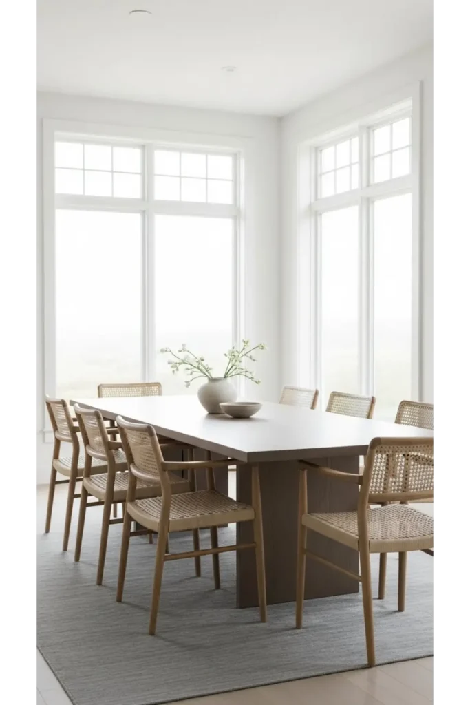  Modern Minimal Dining Room